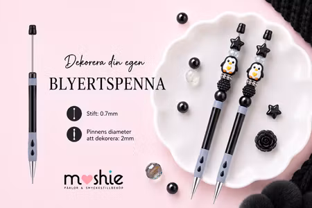 Blyertspenna att dekorera själv Svart DIY 0,7mm