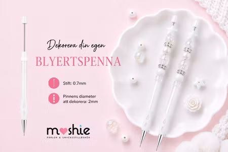 Blyertspenna att dekorera själv DIY Vit 0,7mm