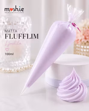 Matt flufflim till decoden ljuslila 100ml