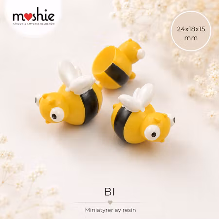 Bi av resin miniatyr 24mm