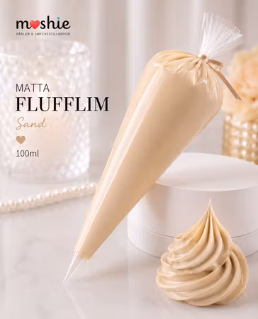 Matt flufflim Sand 100ml decoden cream glue