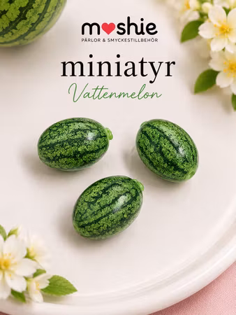 Vattenmelon miniatyr av resin 26mm miniatyr