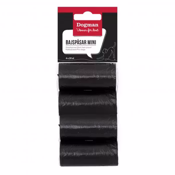 Bajspåsar mini 4 pack