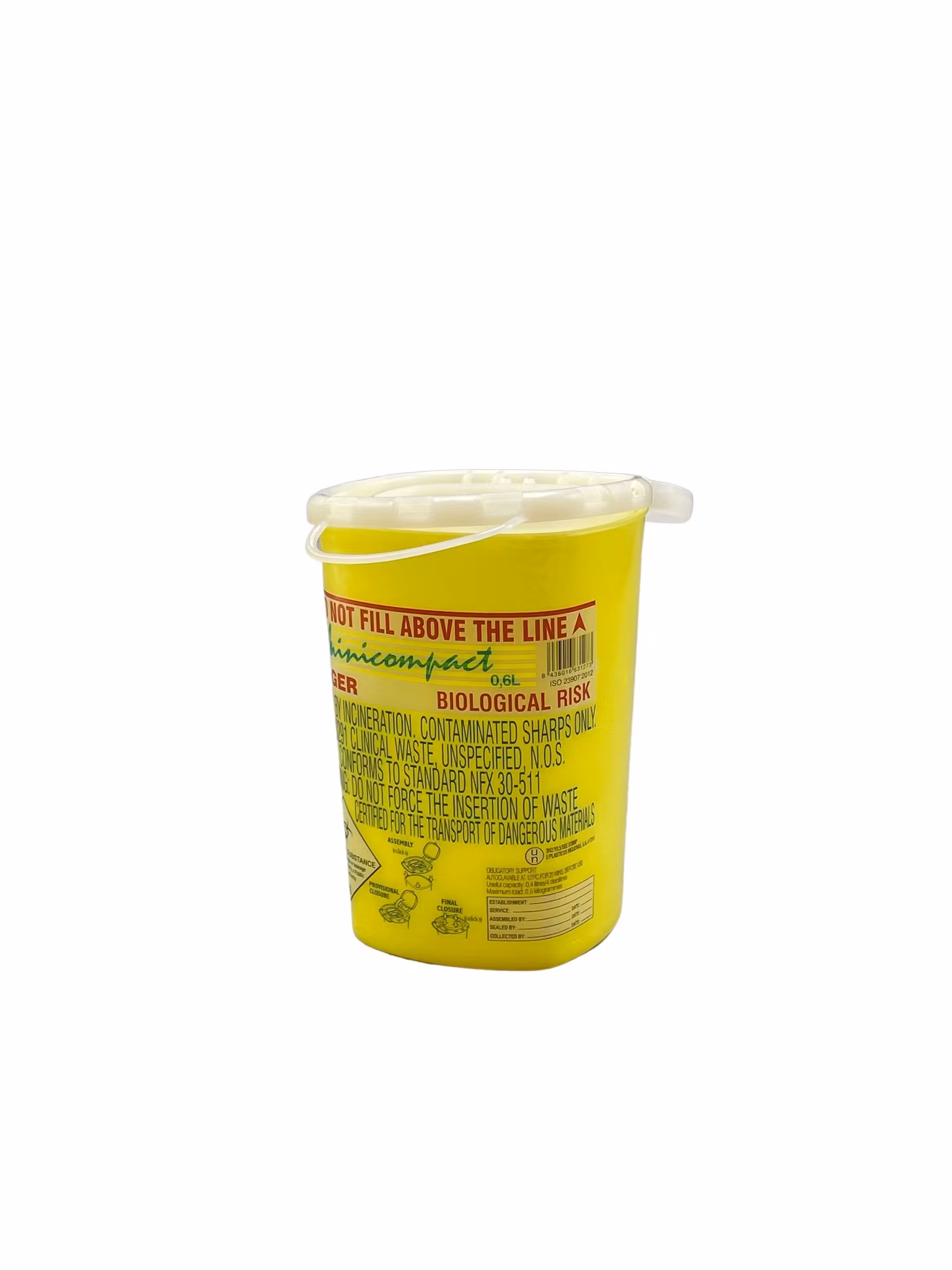 Artnr: 8460 Kanylburk Biocompact 0,6 l