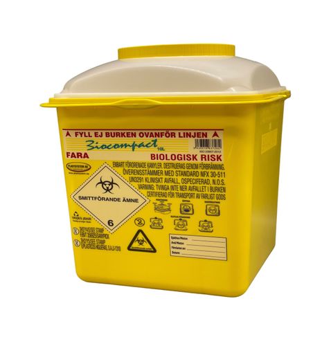 Artnr: 8749 Kanylburk Biocompact  10 l