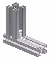 Inre konsoler 20 B-Type T-spår 6 mm M5