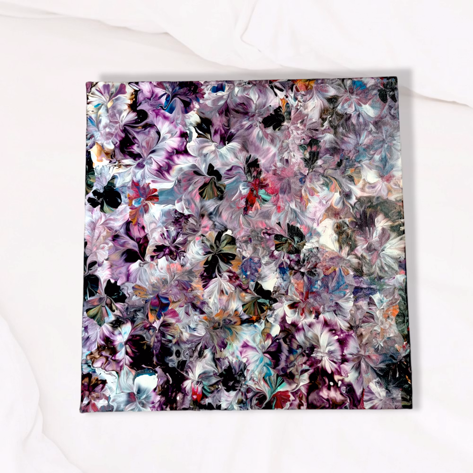 Canvastavla Akryl Acrylic Pouring - www.bellebi.se