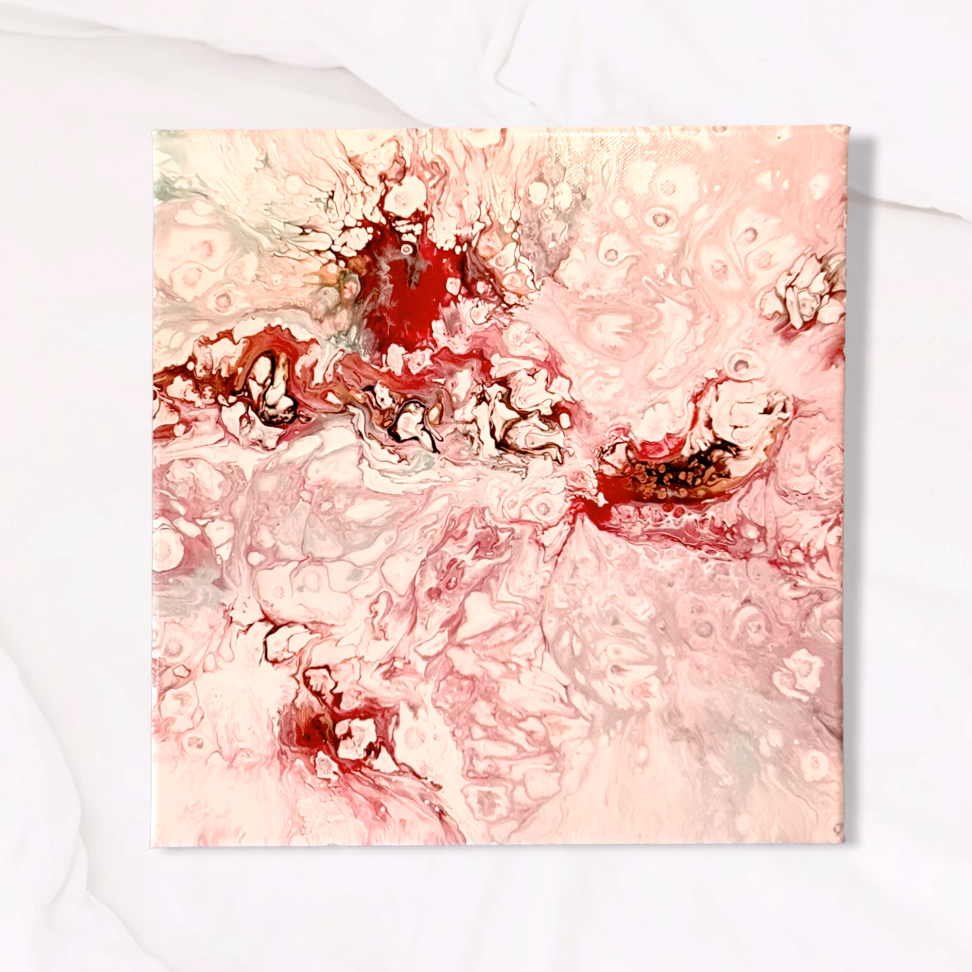 Canvastavla Akryl Acrylic Pouring - www.bellebi.se