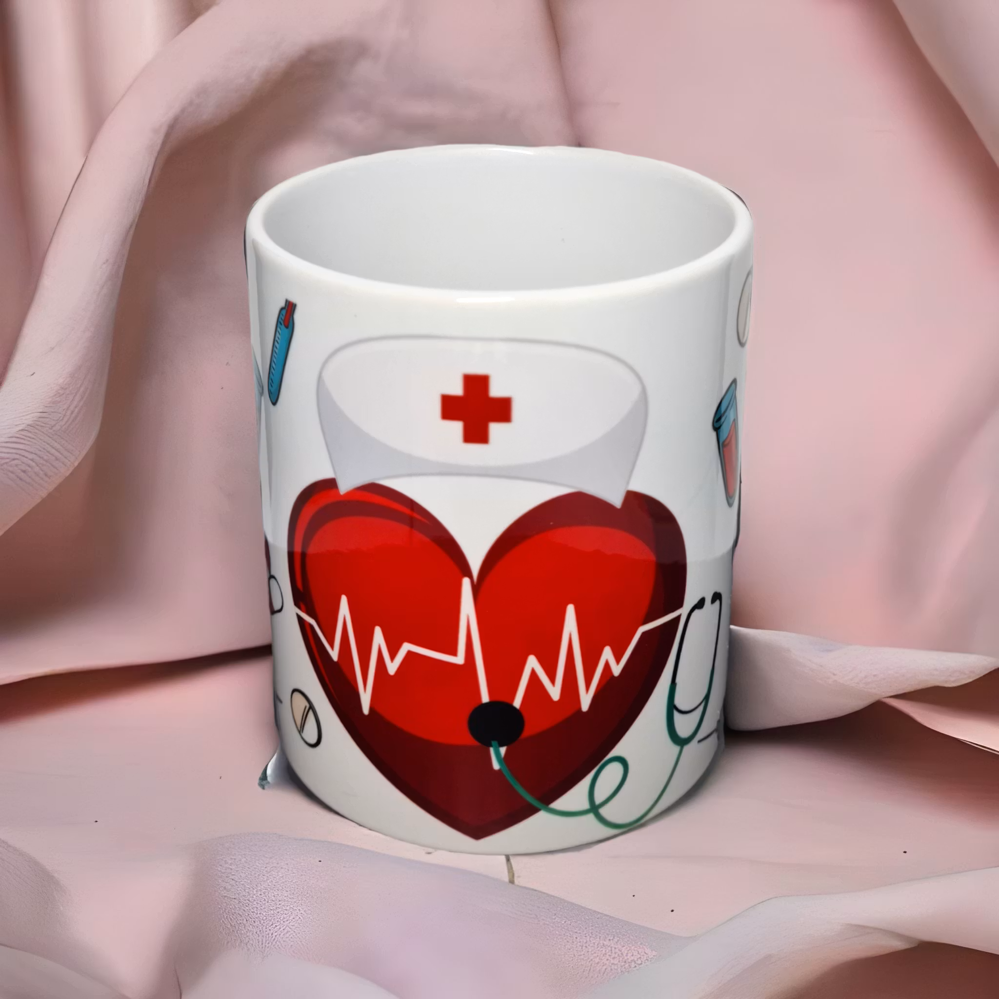 Mugg vård sjuksköterska läkare medicin present - www.bellebi.se