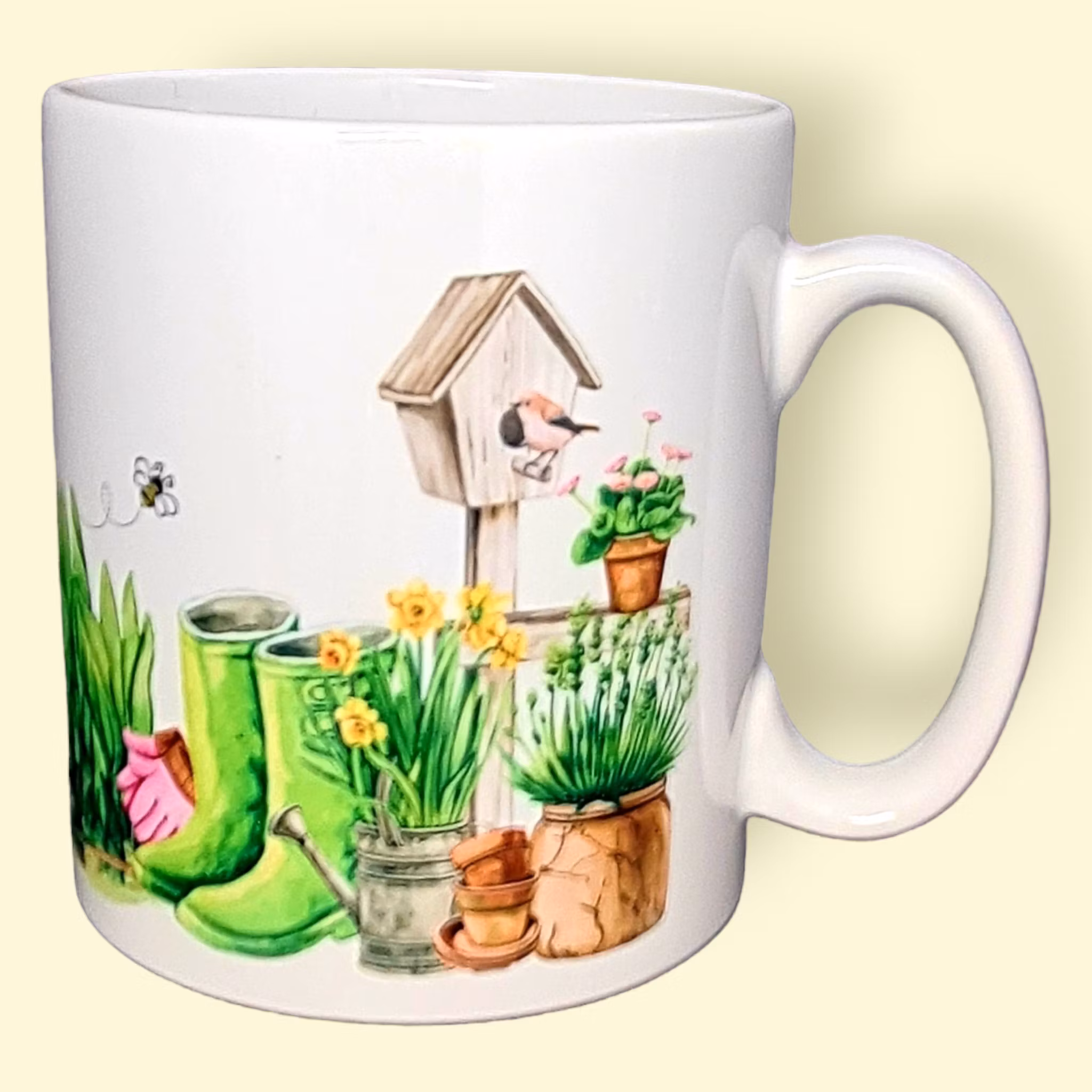 Mugg trädgårdsmästare trädgård sommar växter present - www.bellebi.se