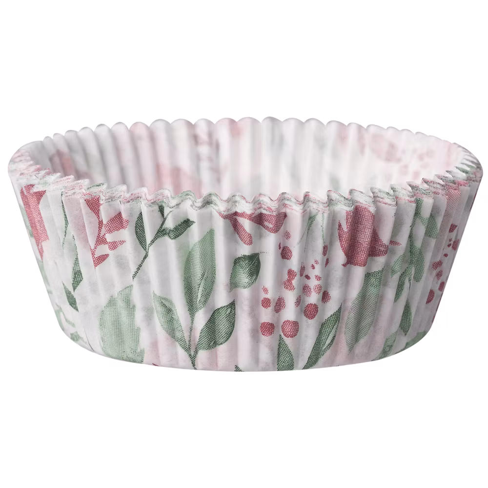 Bakform rosa rosor muffins cupcake - www.bellebi.se