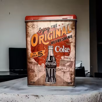 Retroburk Coca-Cola