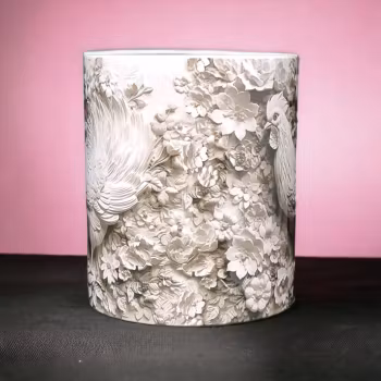 Ståtlig tupp i 3D-tryck