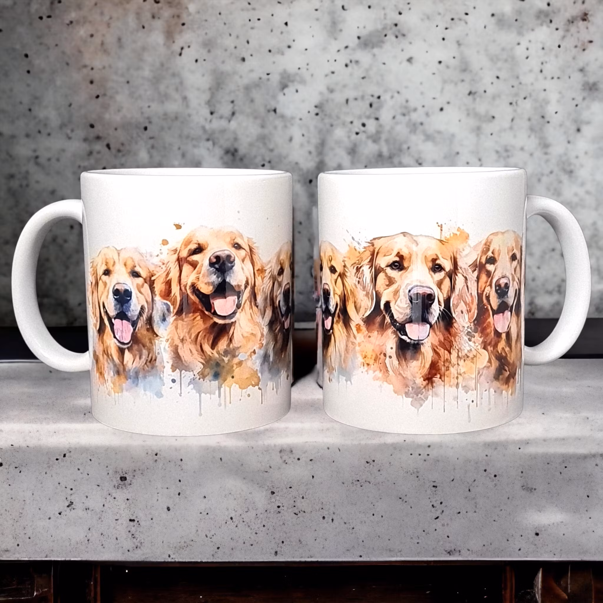 Mugg Golden Retriever hundras  - www.bellebi.se