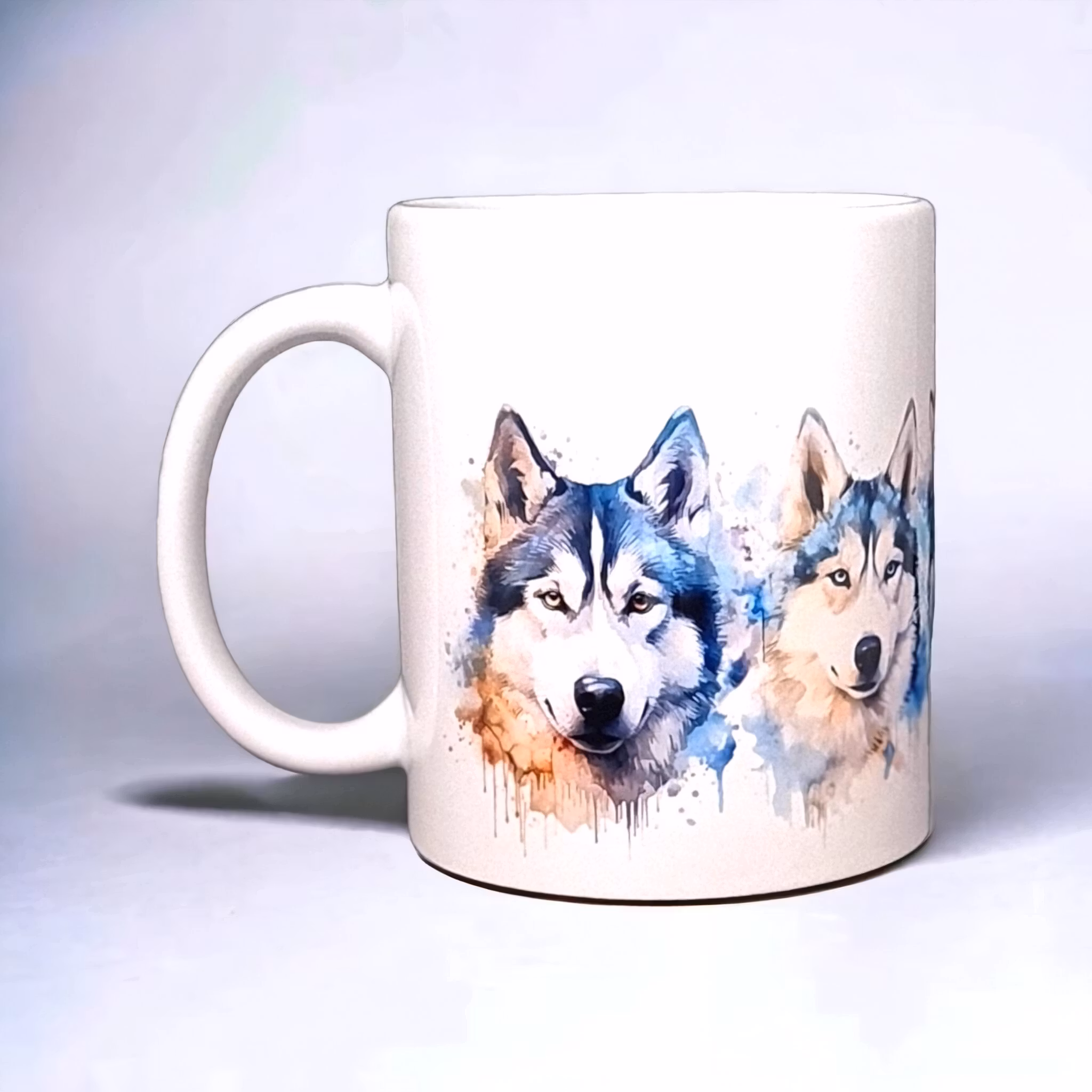 Mugg Siberian Husky hundras  - www.bellebi.se
