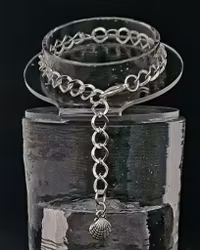 Armband med snäcka