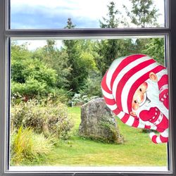 Fönsterdekoration tomte