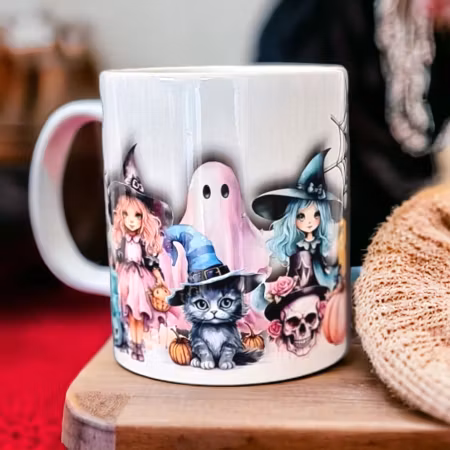 Spöken på mugg – Halloween utan skräck