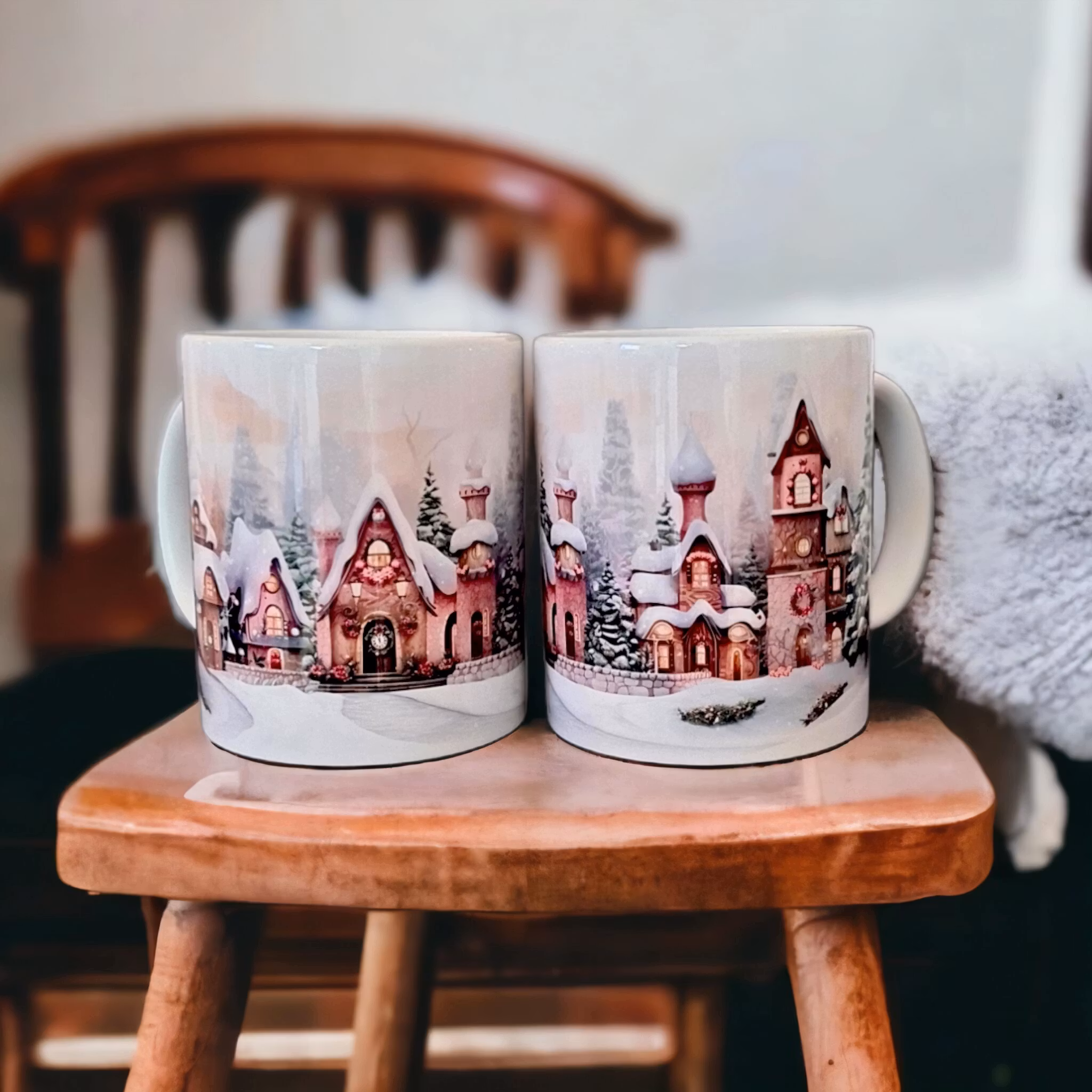 Mugg Jul julmotiv julklapp present - www.bellebi.se