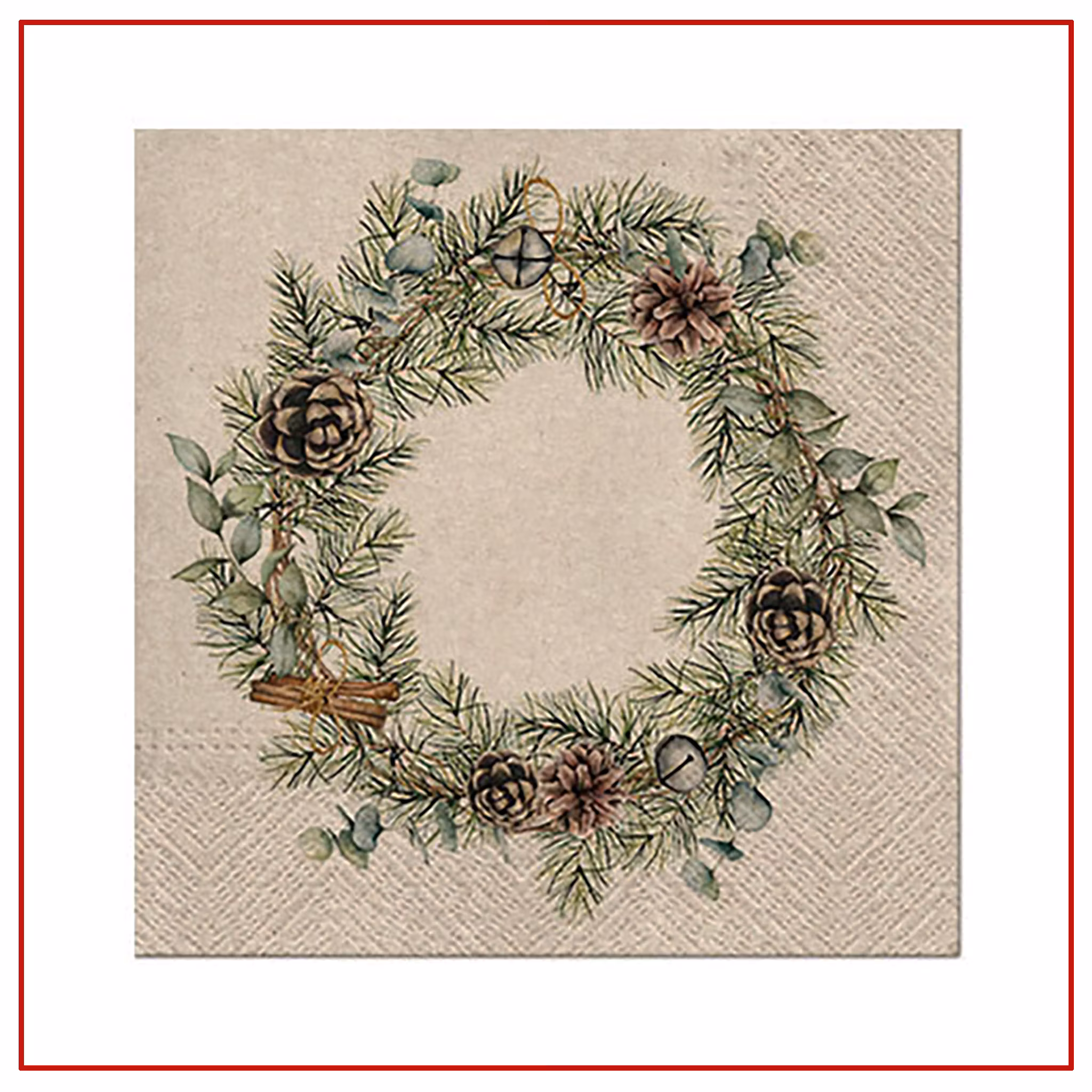 Servett Jul  - We Care Christmas Garland