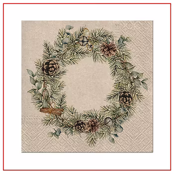 Servett Jul  - We Care Christmas Garland