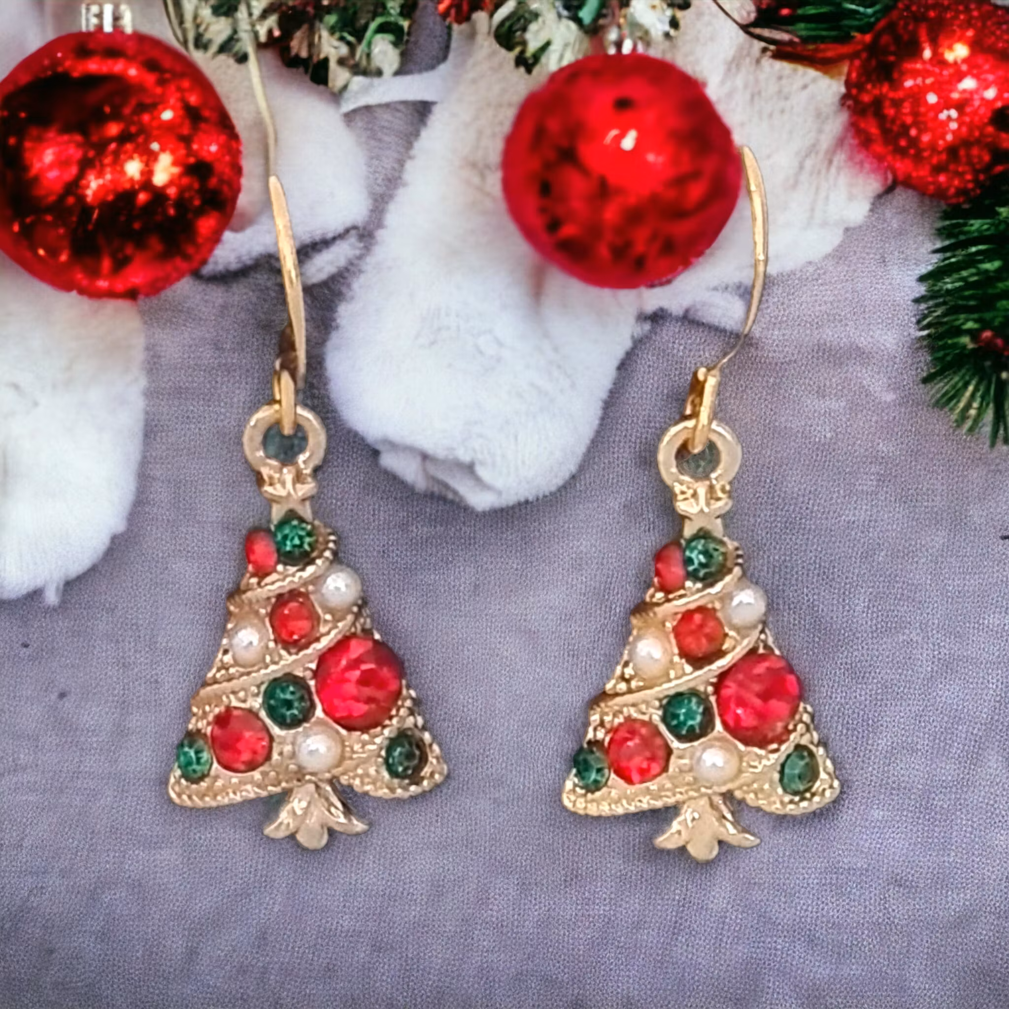Örhängen jul nyår - www.bellebi.se