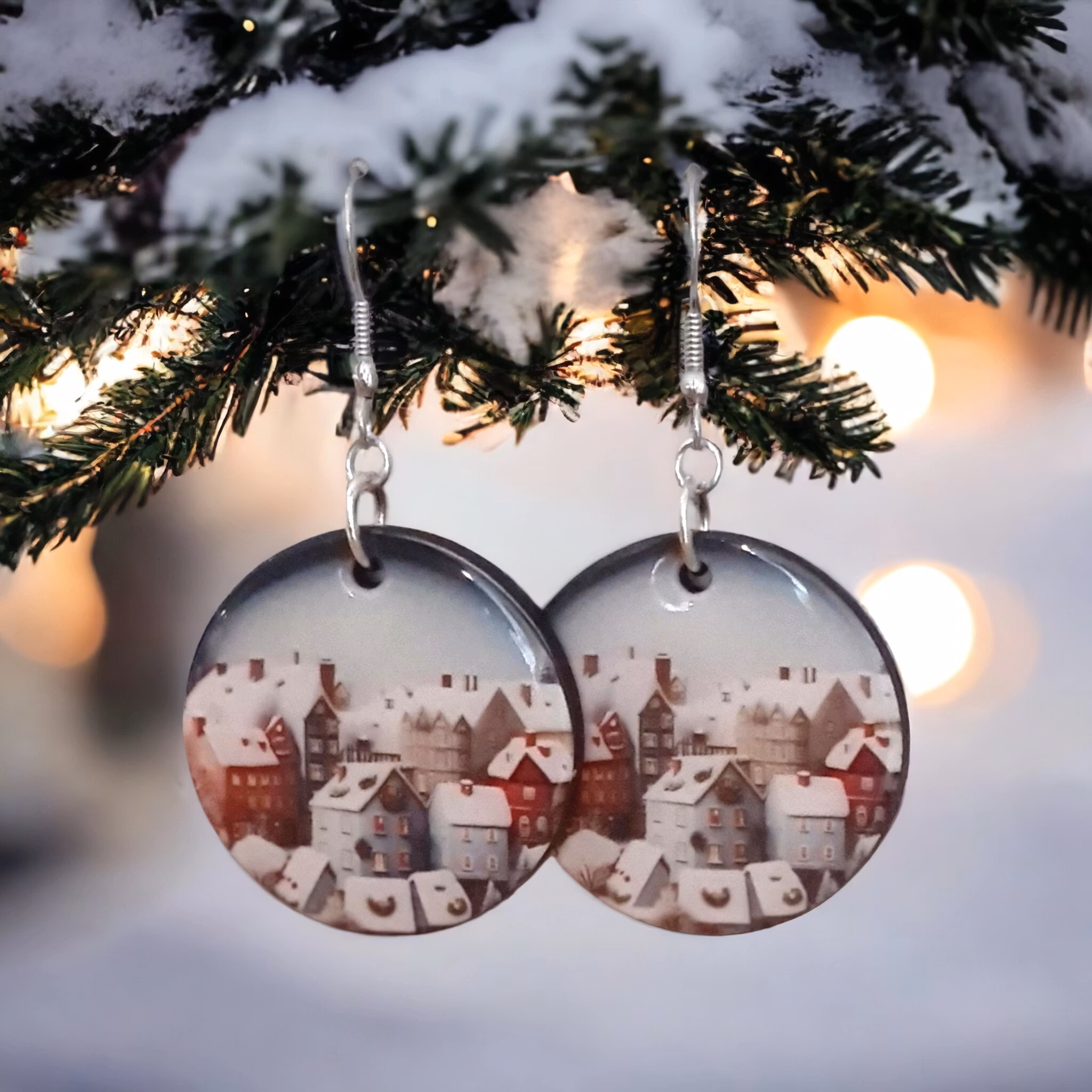 Örhängen jul nyår - www.bellebi.se