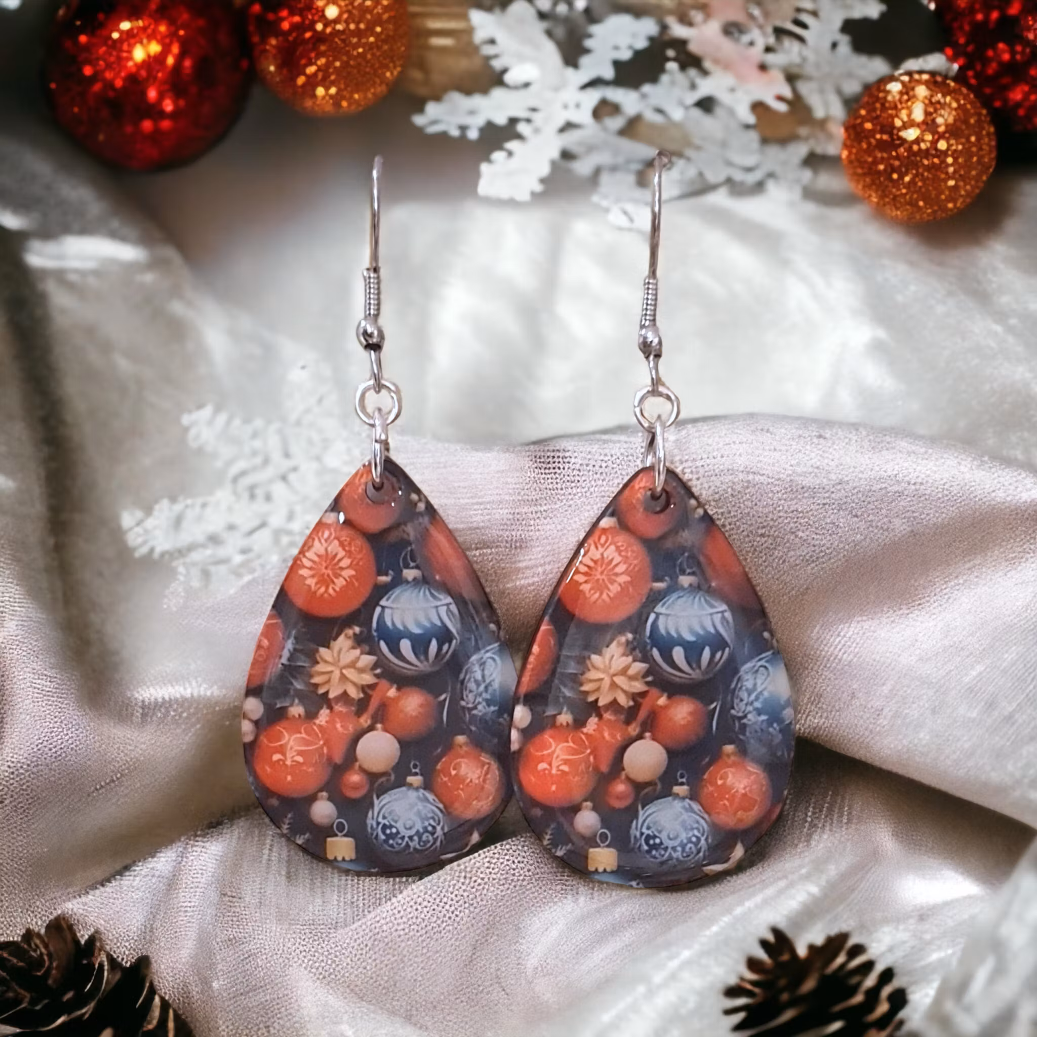 Örhängen jul nyår - www.bellebi.se