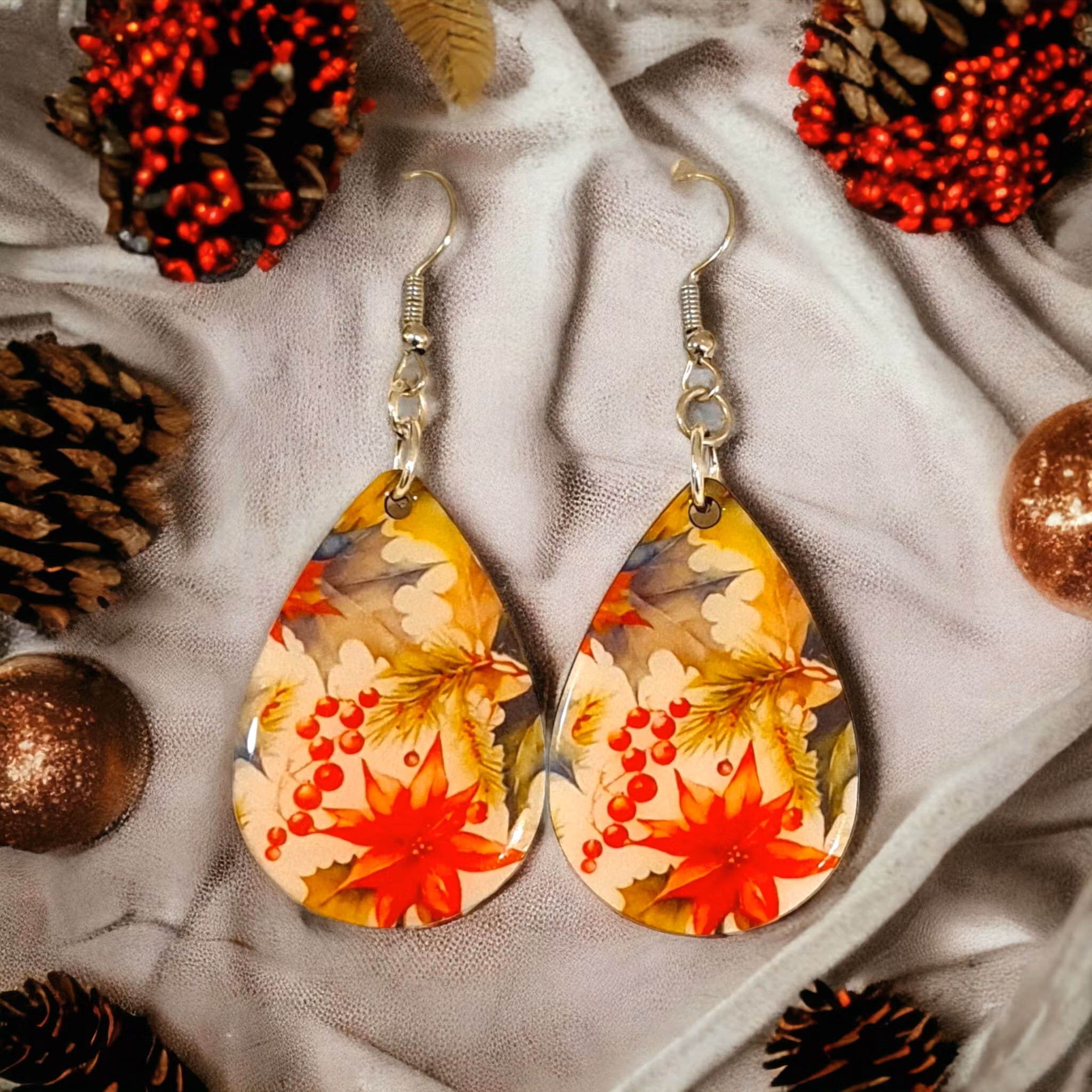 Örhängen jul nyår - www.bellebi.se