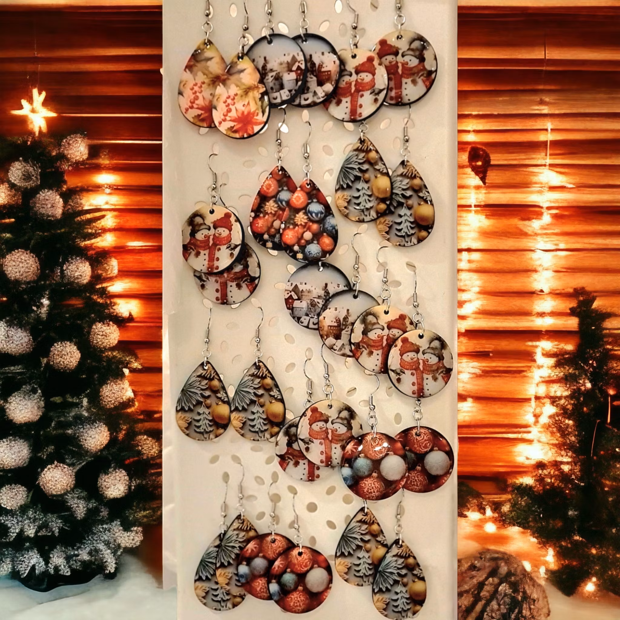 Örhängen jul nyår - www.bellebi.se