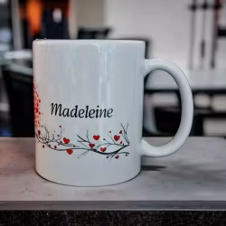 Livets träd - mugg med valfritt namn