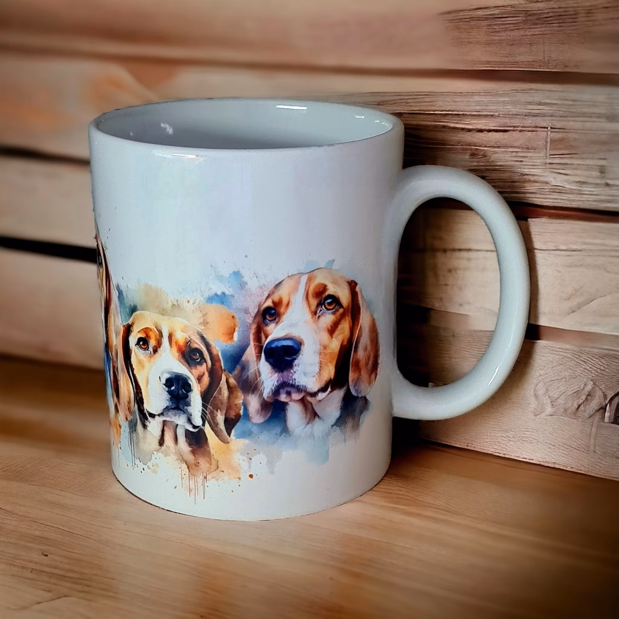 Mugg Beagle hundras  - www.bellebi.se