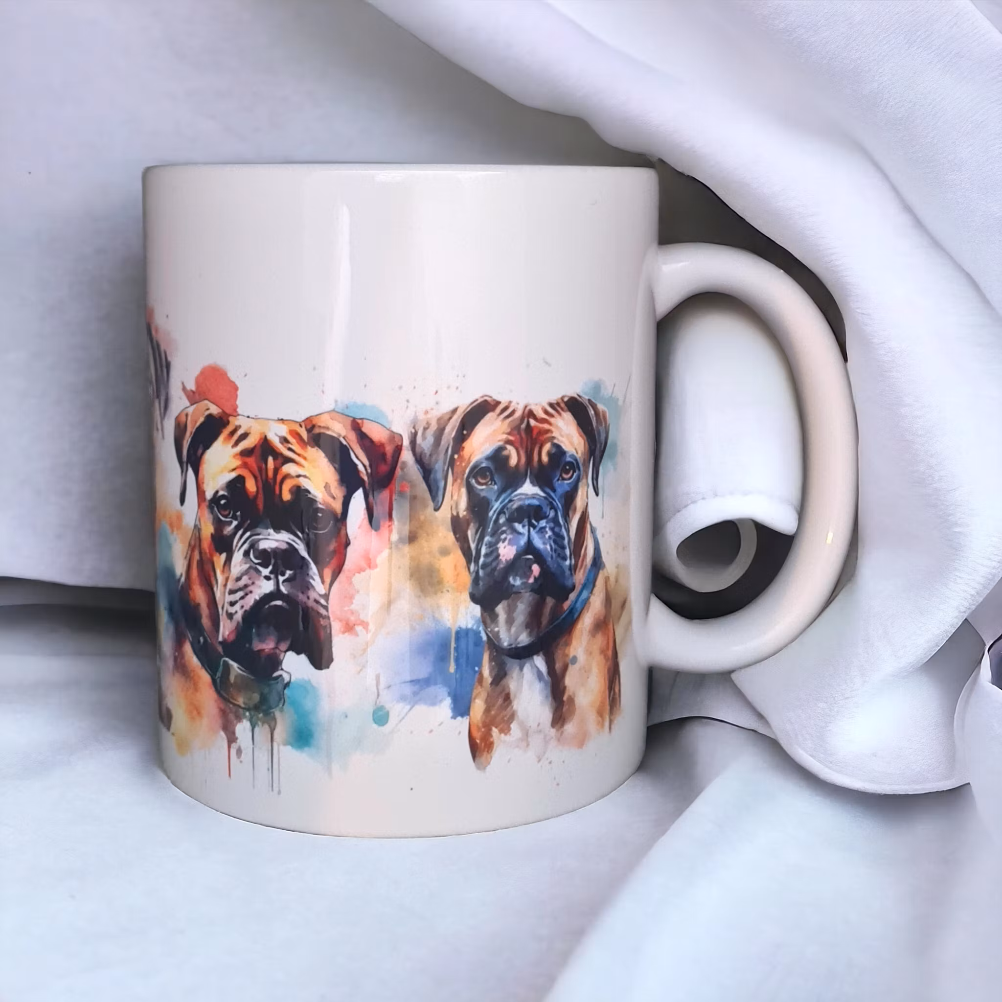 Mugg Boxer hundras  - www.bellebi.se