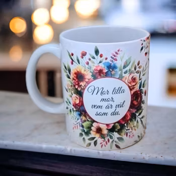 Mor, lilla mor - Mugg till mamma