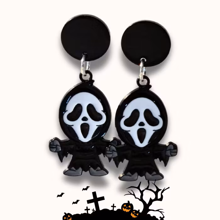 Örhängen halloween spöken - www.bellebi.se
