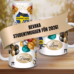 Studentmugg 2026 OBS! BEVAKA