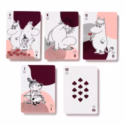 Mumin - Kortlek med härliga färger