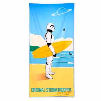 Stormtrooper Surf Day Off – Mikrofiberhandduk