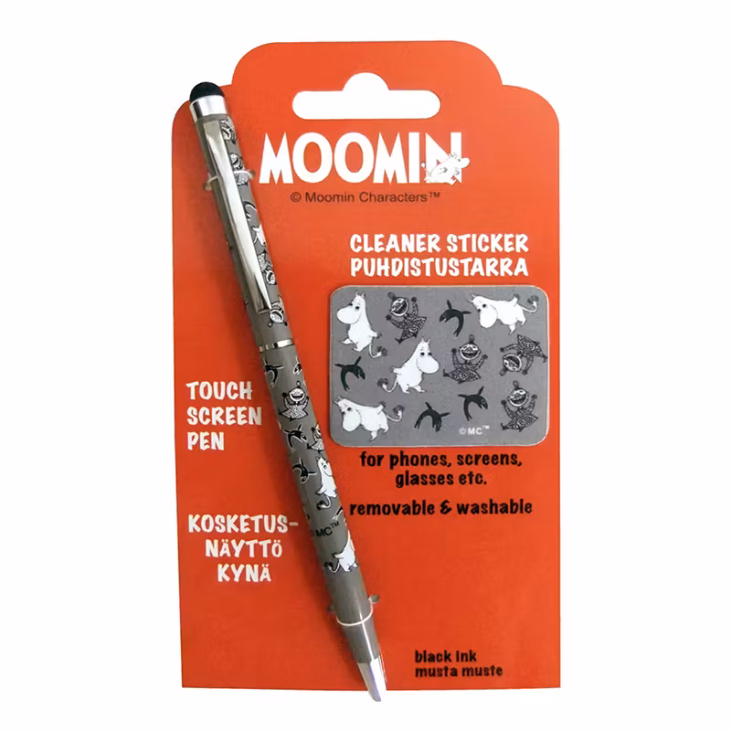 Mumin – Touchpenna med putsduk (2-delars set) bellebi.se