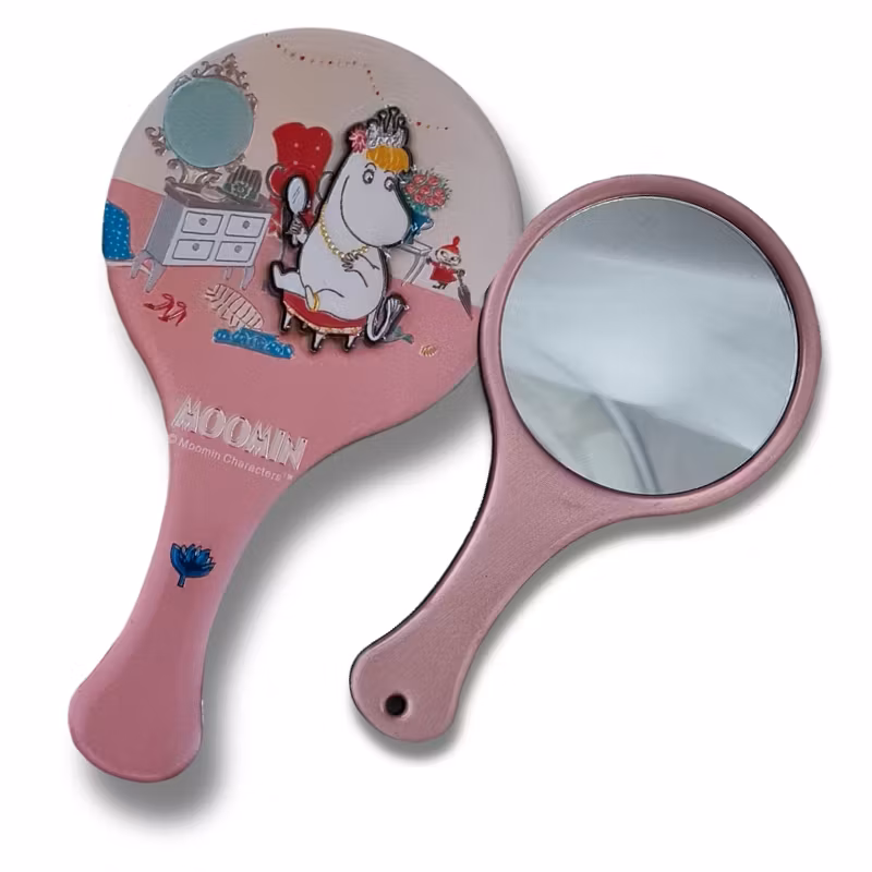 Mumin – Handspegel med 3D-effekt (Snorkfröken & Lilla My) bellebi.se