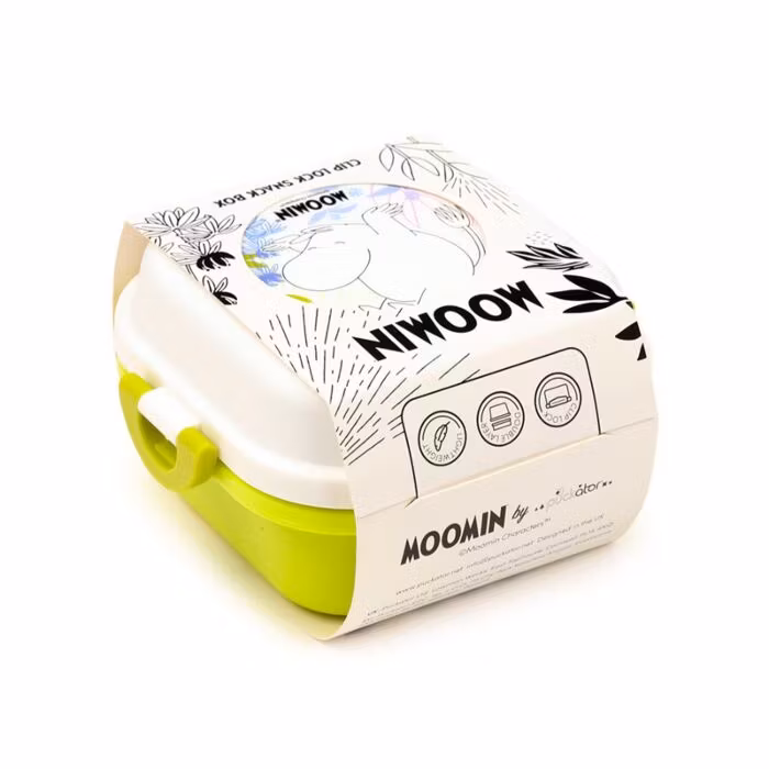 Mumin - Bento stapelbar gul lunchlåda bellebi