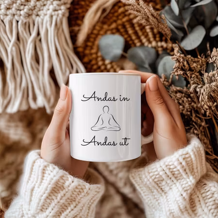 Andas in, Andas ut - Stilren mugg