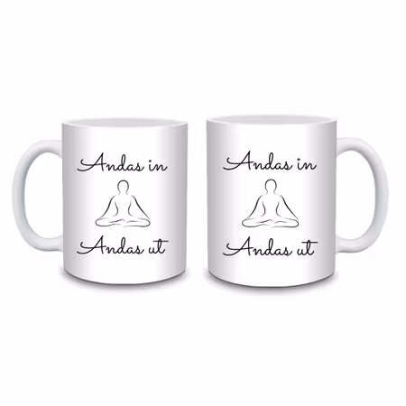 Andas in, Andas ut - Stilren mugg