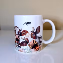 OBS! 2:a sortering. Kossor med namnet "Ann"