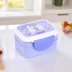 Mumin -  Bento stapelbar lunchlåda med bestick