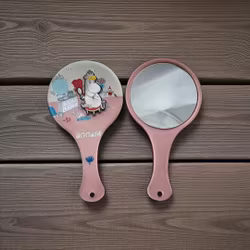 Mumin – Handspegel med 3D-effekt (Snorkfröken & Lilla My)
