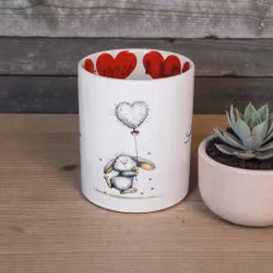 Personlig mugg "I love you"