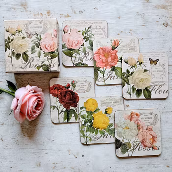 Coasters 6-Pack Botanique