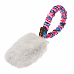 Tug-e-Nuf Faux Fur Pocket Bungy Squeaker