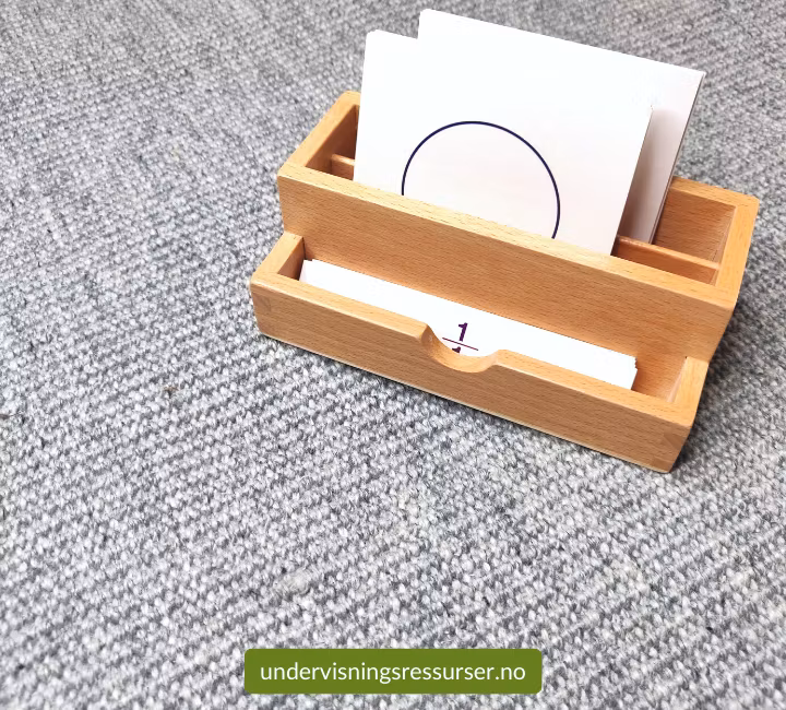 Matematikk kort, flashcards brøk